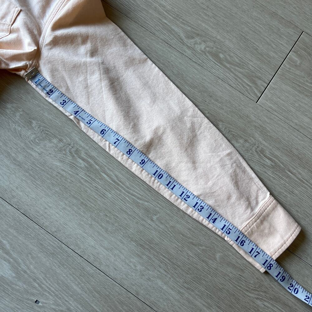 Everlane Organic Cotton Oxford Shirt Womens Size 2 Apricot - Picture 7 of 15